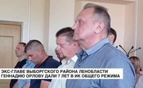 Экс-главе Выборгского района Геннадию Орлову дали 7 лет в ИК общего режима