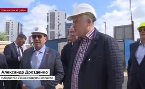 Губернатор посетил Ломоносовский район с рабочим визитом
