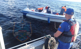 В День рыбака ленинградские спасатели дважды приходили на помощь любителям рыбалки