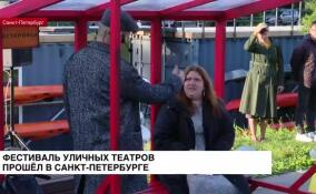 В Петербурге прошел III молодежный фестиваль уличных театров «На Карповке»