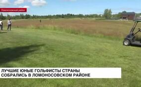 В Ломоносовском районе собрались лучшие юные гольфисты страны