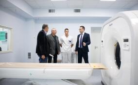 В Лужской больнице установили новый томограф