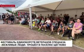 Фестиваль единоборств ветеранов спецназа «Вежливые люди» прошел в Щеглово