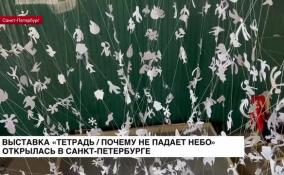 Выставка «Тетрадь / Почему не падает небо» открылась в культурном квартале Брусницын