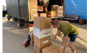 Гуманитарная помощь отправилась в зону СВО из Тихвинского района