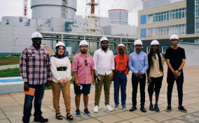 Талантливая молодежь из Африки посетила ЛАЭС