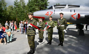 В Кингисеппе открылся парк «Патриот» с образцами военной техники