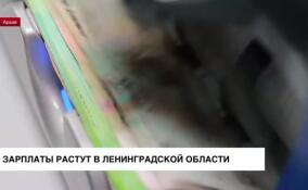 Зарплаты в Ленинградской области продолжают расти