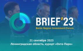Балтийский региональный инвестиционный форум BRIEF'23 пройдет в пятый раз