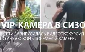 VIP-камера в абхазской тюрьме: в Сети завирусилась видеоэкскурсия по трехкомнатной камере с плантацией конопли