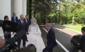 Владимир Путин и Реджеп Эрдоган прибыли в Сочи на переговоры