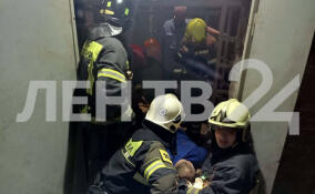 Лифт с людьми упал в Петербурге