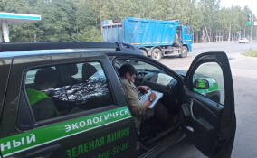Шесть водителей большегрузов привлекли к ответственности за незаконную перевозку отходов по Дороге жизни