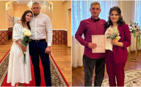 За прошлую неделю в Ленобласти сыграли 227 свадеб