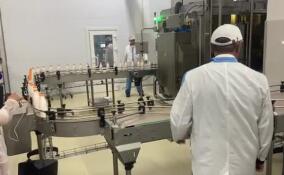 На молочном заводе «Галактика» в Гатчине запустили новую линию розлива