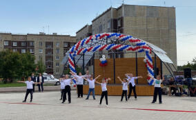 В Кикерино торжественно открыли благоустроенное общественное пространство