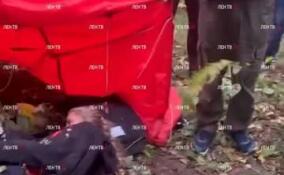 Три парашютиста упали в районе аэродрома «Горская» – видео