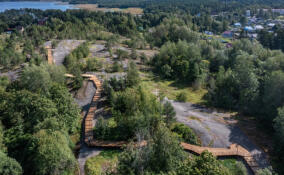 Смотровая площадка открылась в Высоцке