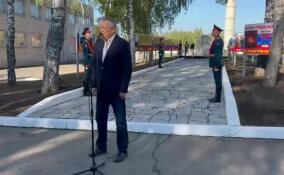Александр Дрозденко выступил на открытии мемориала в честь участников СВО