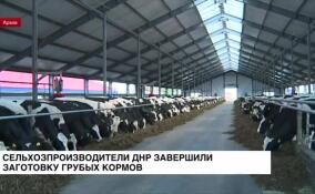 Около 40 тысяч тонн грубых кормов заготовили на зиму сельхозпроизводители ДНР