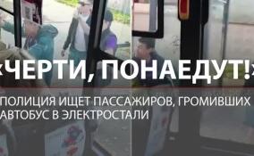 Безбилетники громили автобус в Электростали. Водитель выкинул пьяных пассажиров