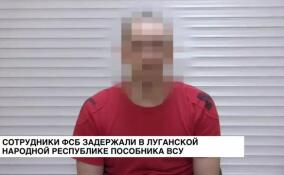 Сотрудники ФСБ задержали в ЛНР пособника ВСУ