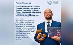 Педагога Центра образования «Кудрово» наградили в спецноминациях  «Учителя года»