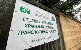 Первая в России площадка для изъятия спецтехники появилась в Ленинградской области