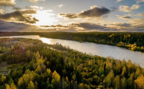 Александр Дрозденко поделился солнечными кадрами над Свирью