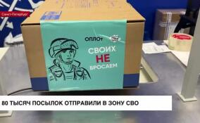 80 тысяч посылок отправили в зону СВО со всей страны