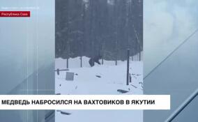 Медведь набросился на вахтовиков в Якутии