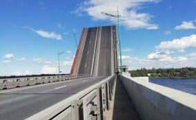Ладожский мост разведут 13 ноября на 45 минут