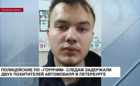 Полицейские по горячим следам задержали похитителей автомобиля в Петербурге