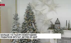 Больше 110 тысяч новогодних подарков вручат детям ДНР активисты «Народного фронта»