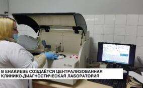 На базе городской больницы №2 в Енакиево создается централизованная клинико-диагностическая лаборатория