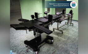 Новый хирургический стол установили в операционной Тосненской больницы