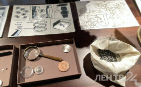 В Кронверкской куртине Петропавловской крепости открылся мастер-класс по чеканке монет