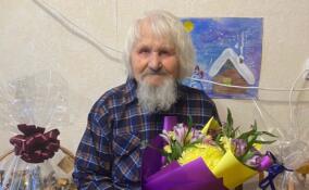 Житель поселка Первомайское Николай Белокуров отпраздновал 100-летний юбилей