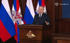 Путин заявил, что российские войска владеют инициативой в ходе СВО