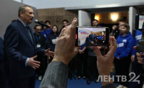 Открытие штаба общественной поддержки в Гатчине в объективе ЛенТВ24