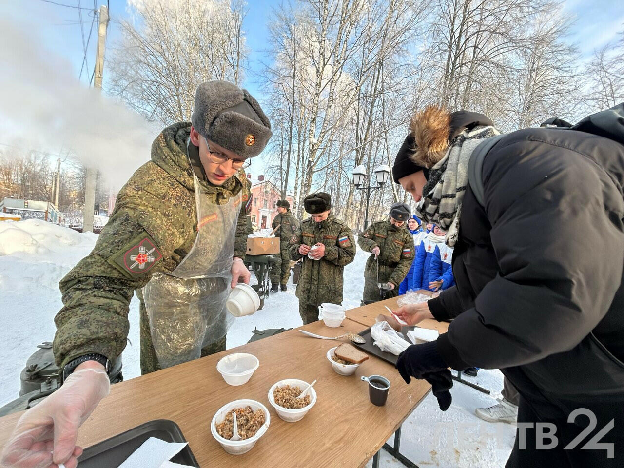 В посёлке Мга празднуют 80-летие со дня освобождения от немецкой оккупации