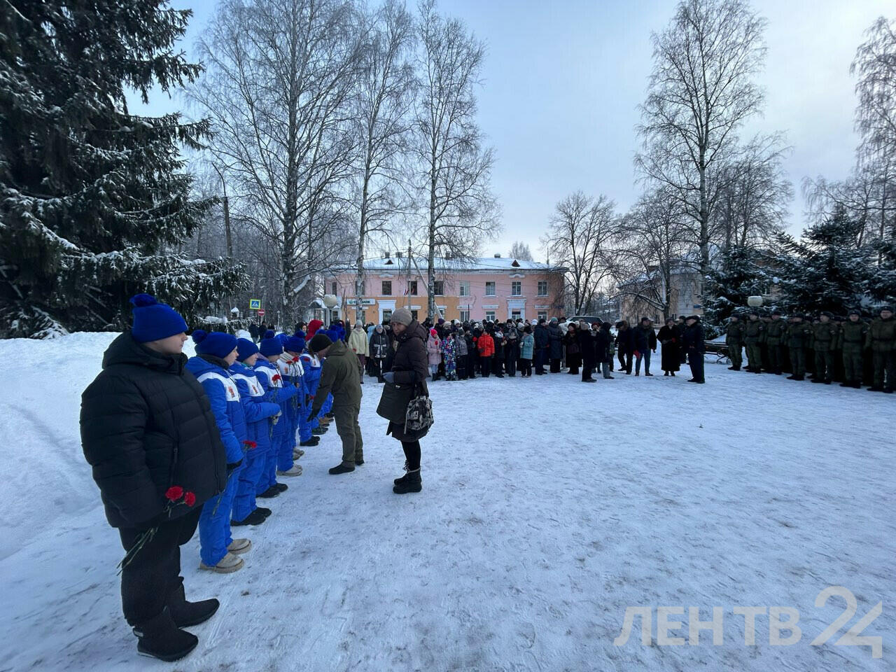 В посёлке Мга празднуют 80-летие со дня освобождения от немецкой оккупации