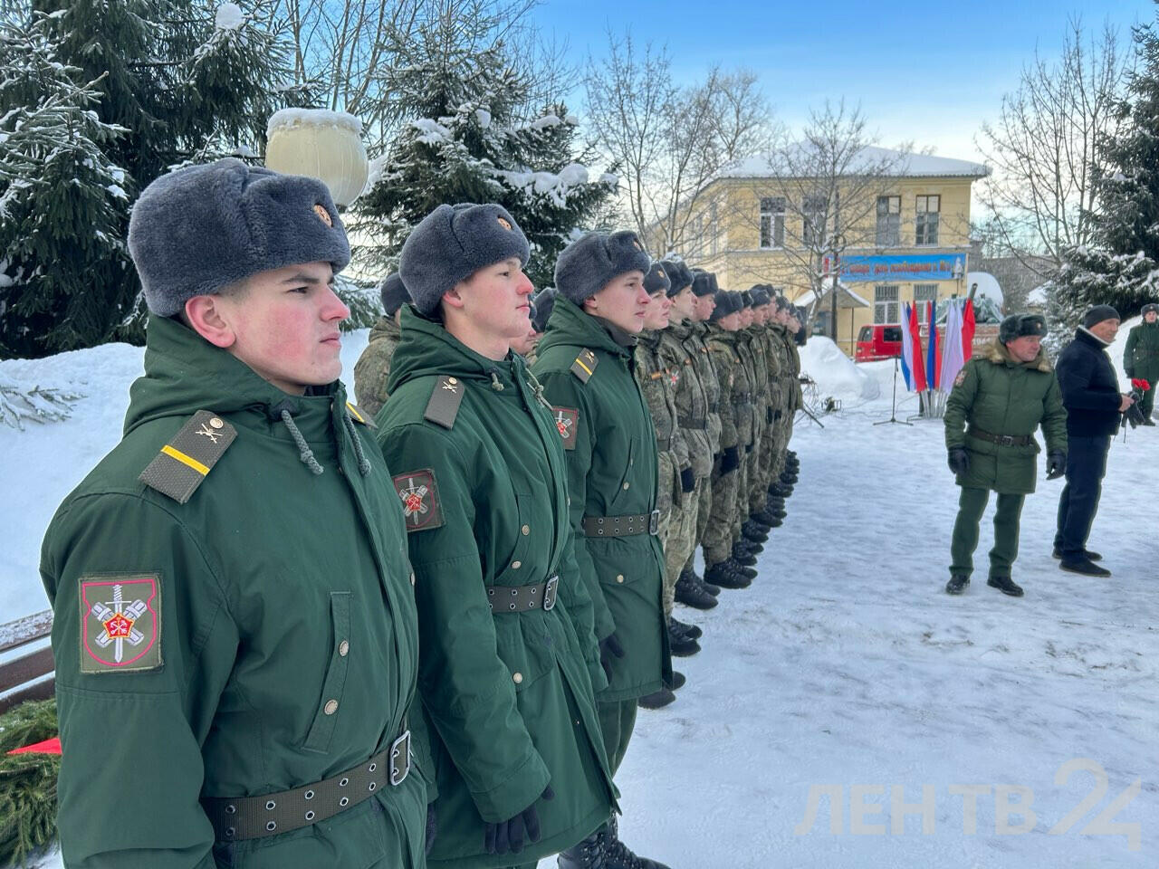 В посёлке Мга празднуют 80-летие со дня освобождения от немецкой оккупации  | 21.01.2024 | ЛенОбласть - БезФормата