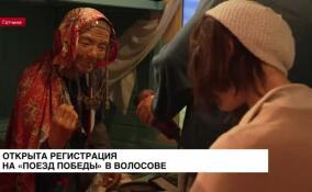 Открыта регистрация на «Поезд Победы» в Волосово