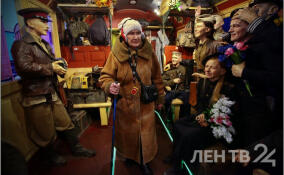«Поезд победы» в Гатчине – в ярких снимках ЛенТВ24
