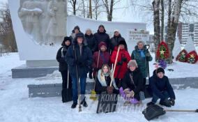 Жители Ленобласти помогли подготовить к юбилею блокадные мемориалы