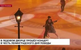 В Ледовом дворце прошел концерт в честь Ленинградского Дня Победы