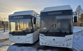 Транспортная реформа в Ленобласти стартовала с обновления автобусов в Подпорожье