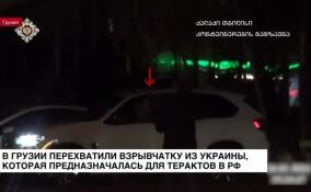 В Грузии перехватили взрывчатку из Украины, которая предназначалась для терактов в РФ