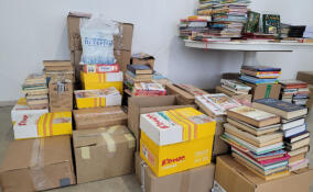 Для библиотечно-досугового центра в Запорожской области собрали 10 тысяч книг